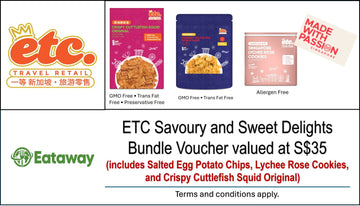 ETC Travel Retail Savoury & Sweet Delights Bundle voucher SGD $35